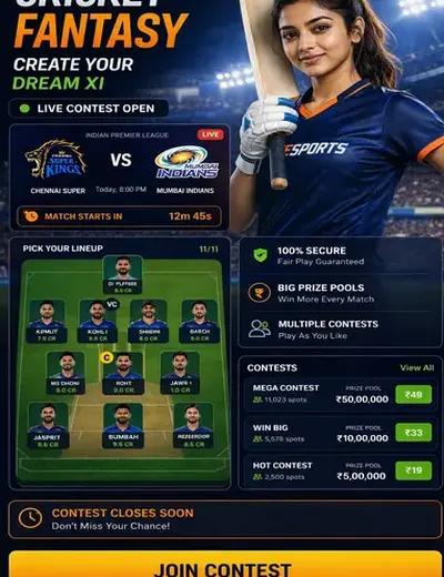 2255 (2255 bet) fantasy cricket & matchday visual 3